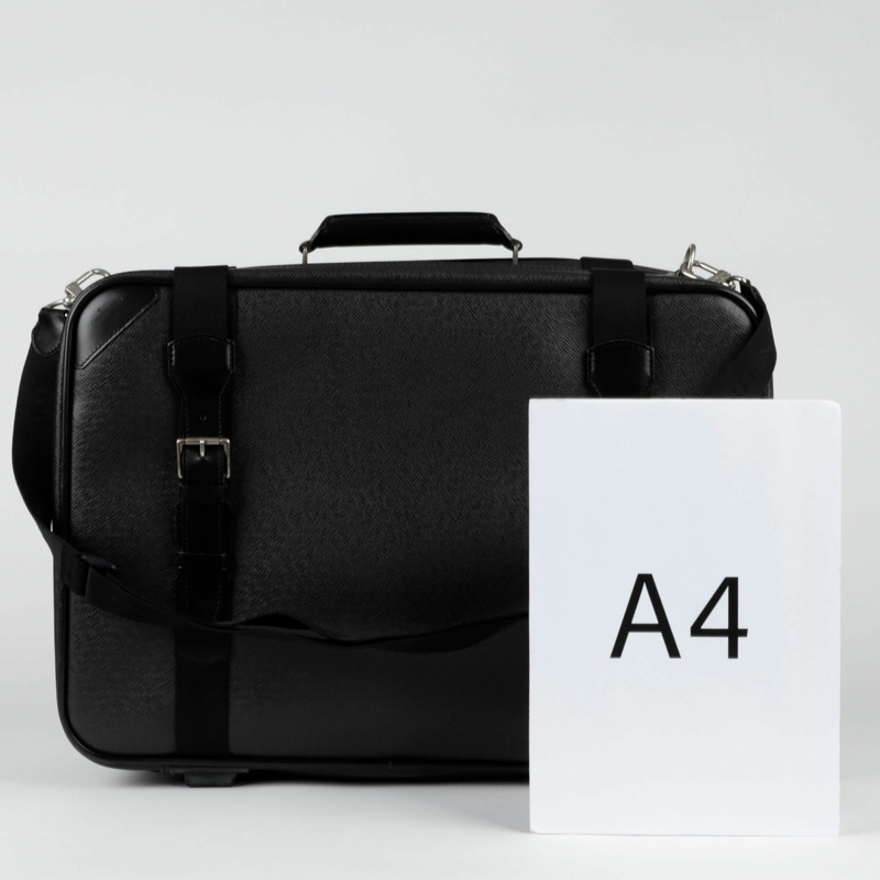 LOUIS VUITTON Taiga Satellite 53 手提包-11