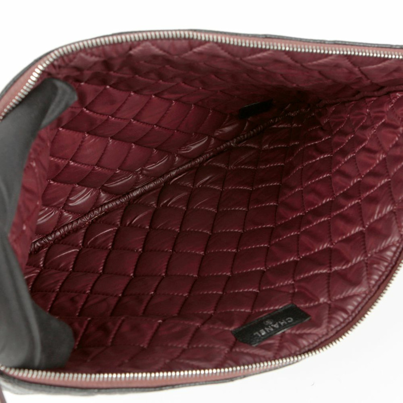 CHANEL Caviar Skin 經典大手拿包 A82552-10