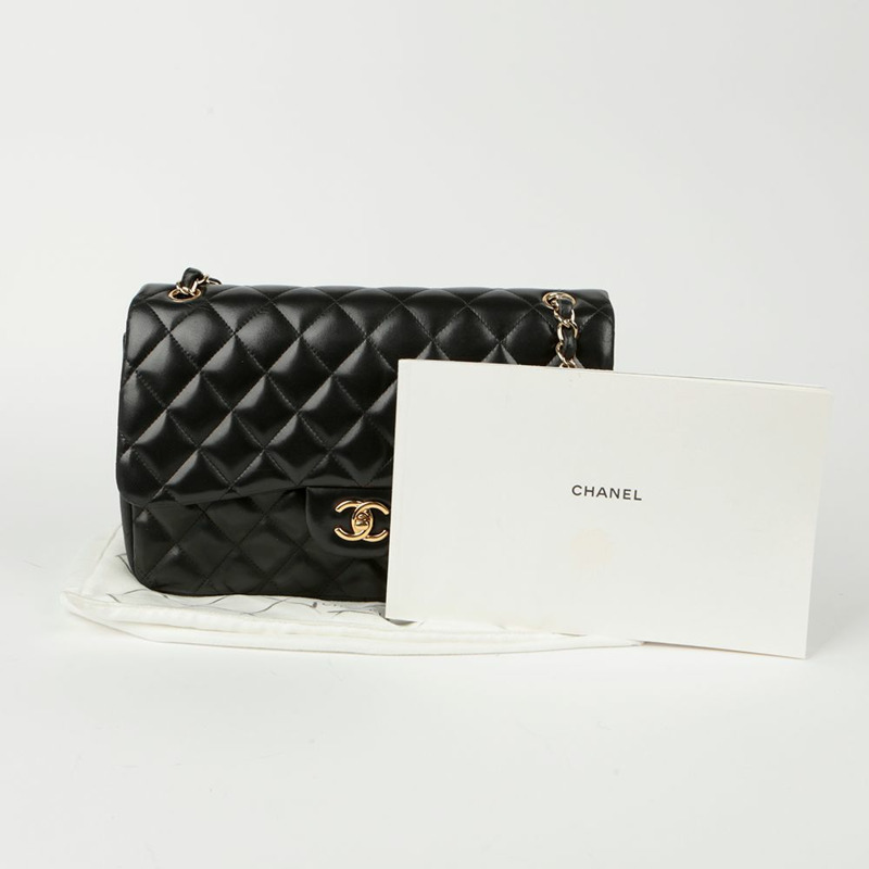 CHANEL 經典大翻蓋肩斜背包-0