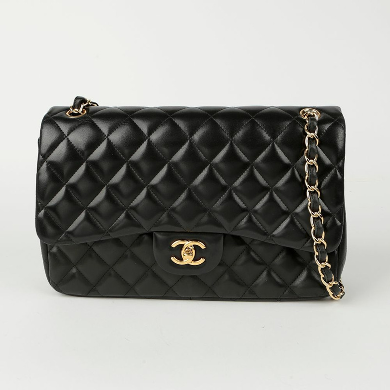 CHANEL 經典大翻蓋肩斜背包-1