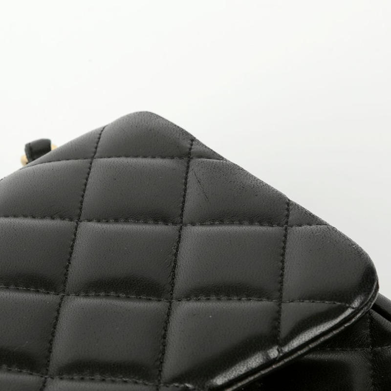 CHANEL 經典大翻蓋肩斜背包-9