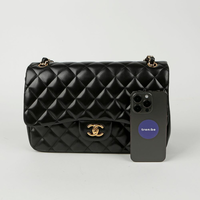 CHANEL 經典大翻蓋肩斜背包-13