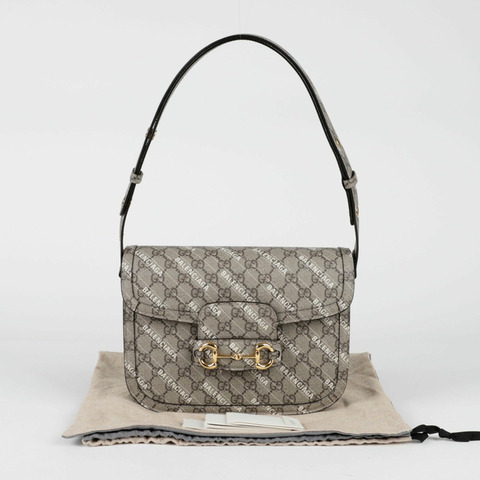 GUCCI Balenciaga Hacker Project Horsebit 1955 小號單肩包 602204