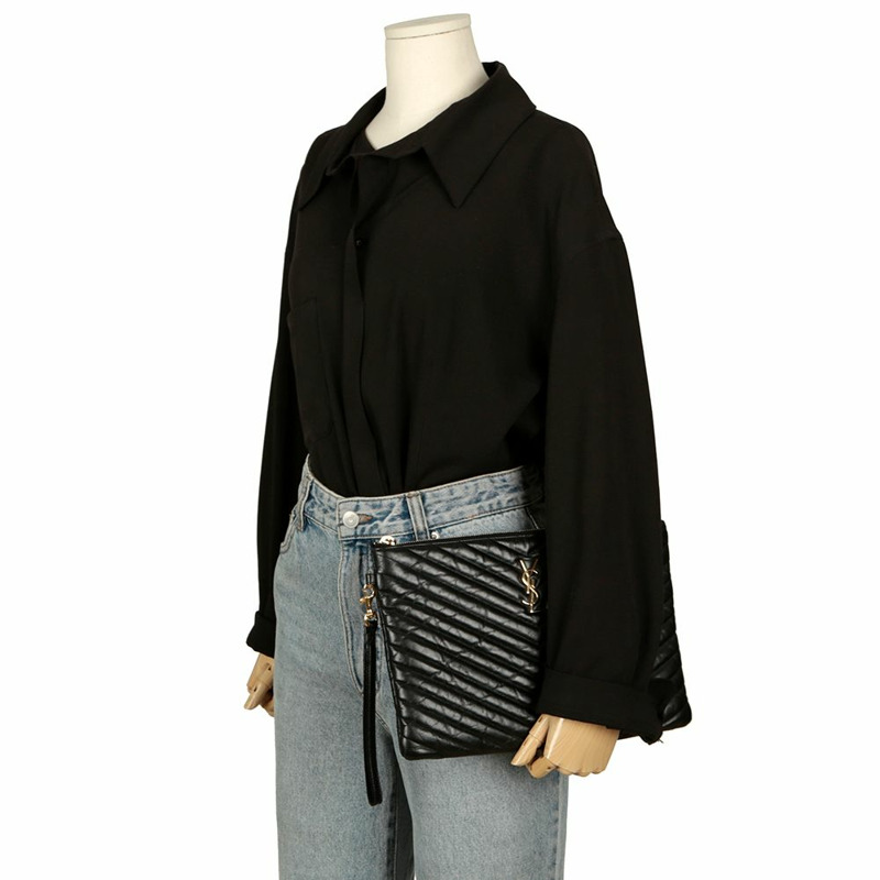 SAINT LAURENT Monogram 平板電腦袋 559193-12