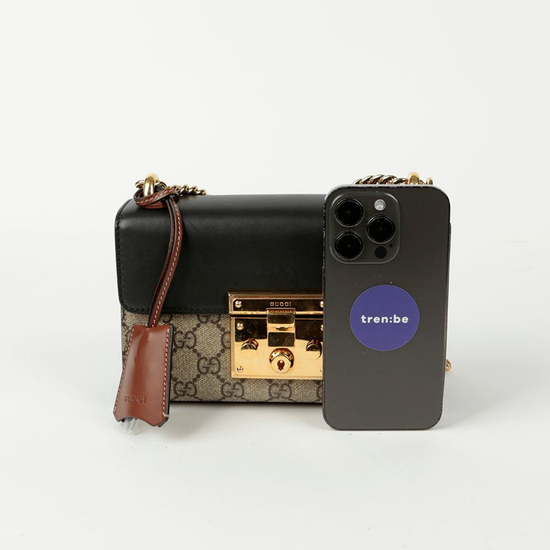 GUCCI Paddlelock 小號斜背單肩包-8