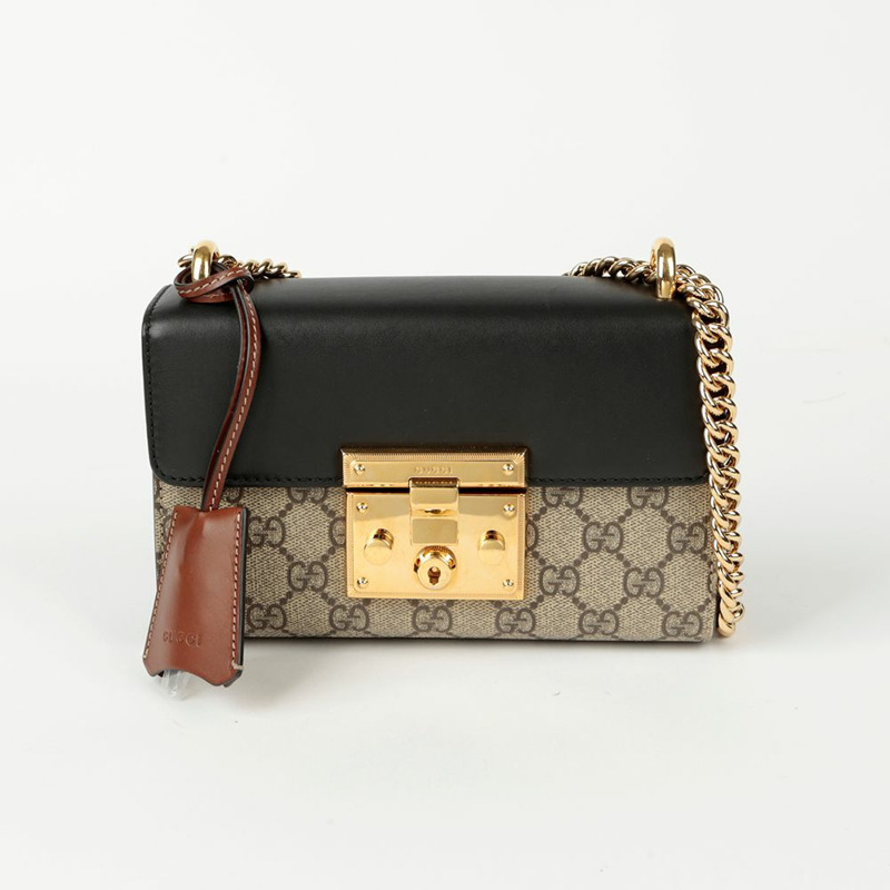 【包稅】GUCCI 槳形鎖扣小號肩斜背包-1