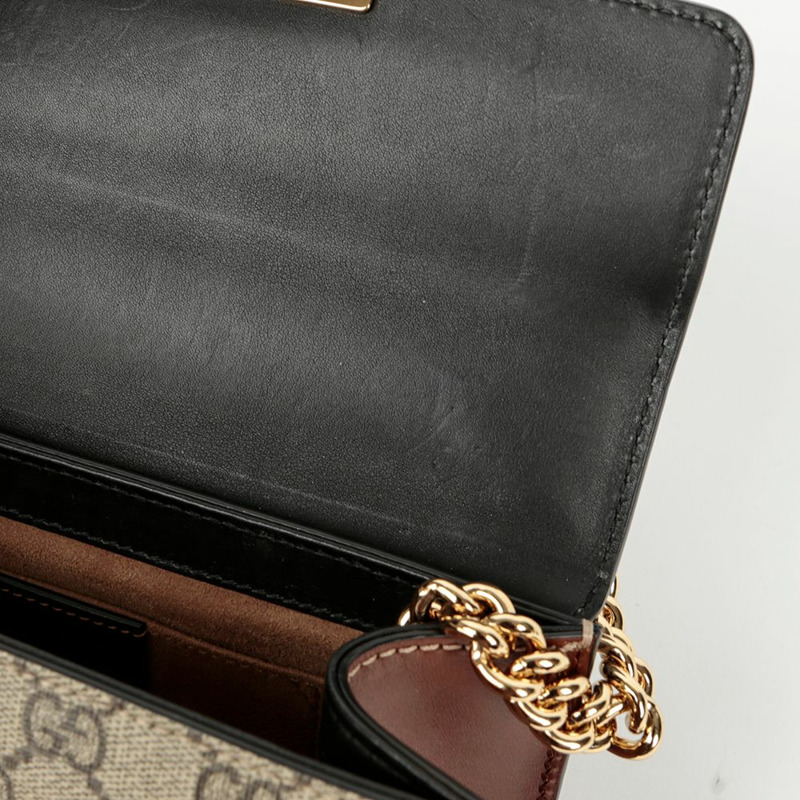 【包稅】GUCCI 槳形鎖扣小號肩斜背包-11