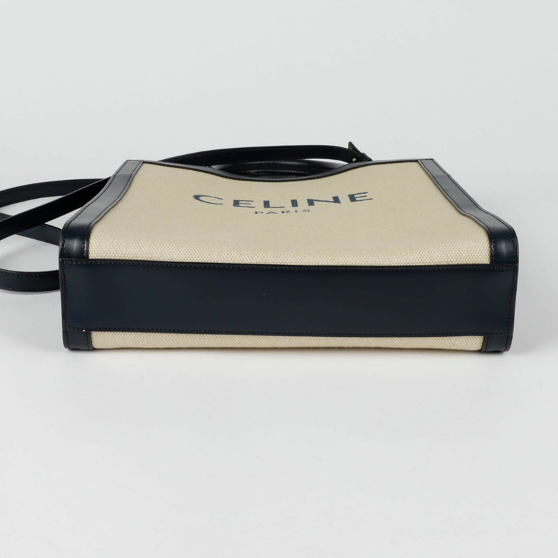 CELINE Cabas 小型垂直托特單肩包-4