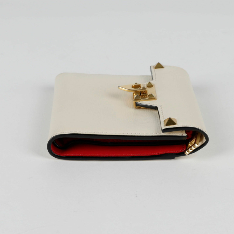 VALENTINO Rockstud 緊湊型皮夾-6