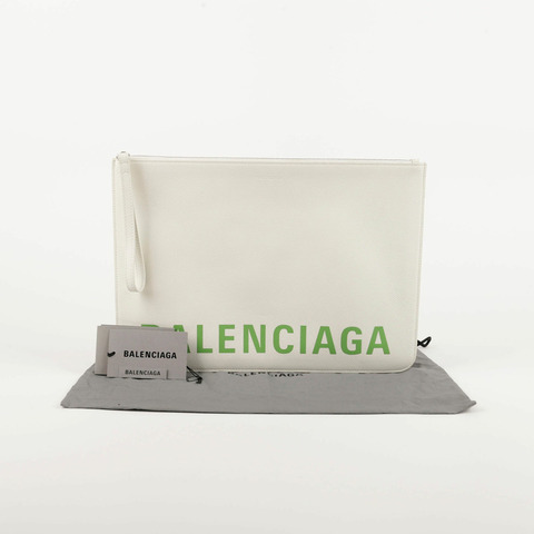 BALENCIAGA 徽標手拿包