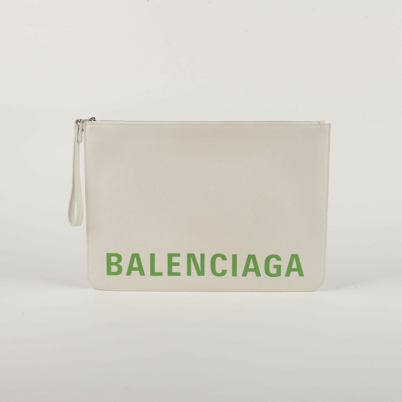 BALENCIAGA 徽標手拿包-1