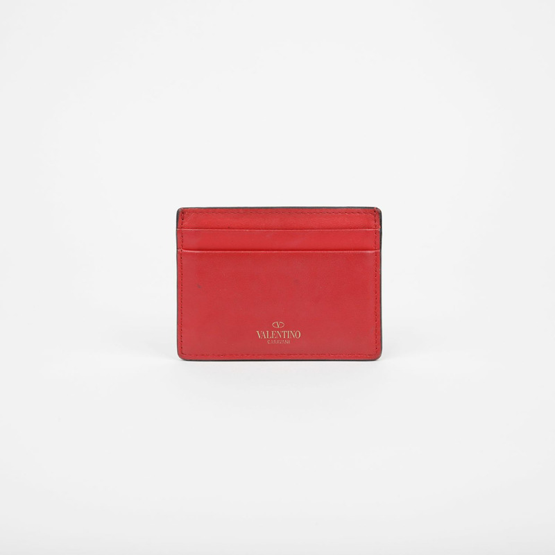 VALENTINO Rockstud 卡夾皮夾-1