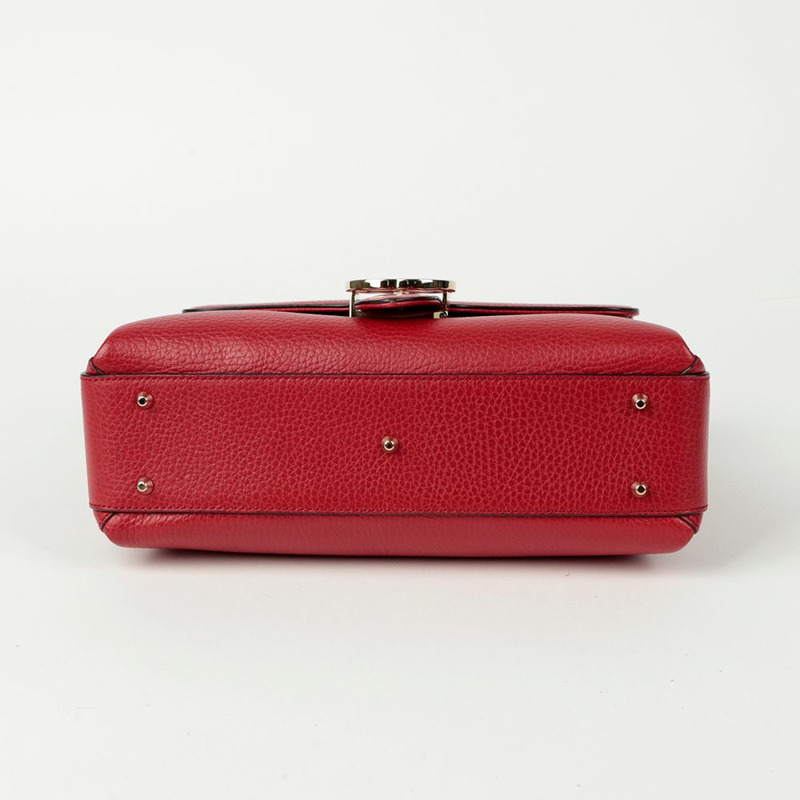 【包稅】GUCCI 互扣式頂部提把手提單肩包-5