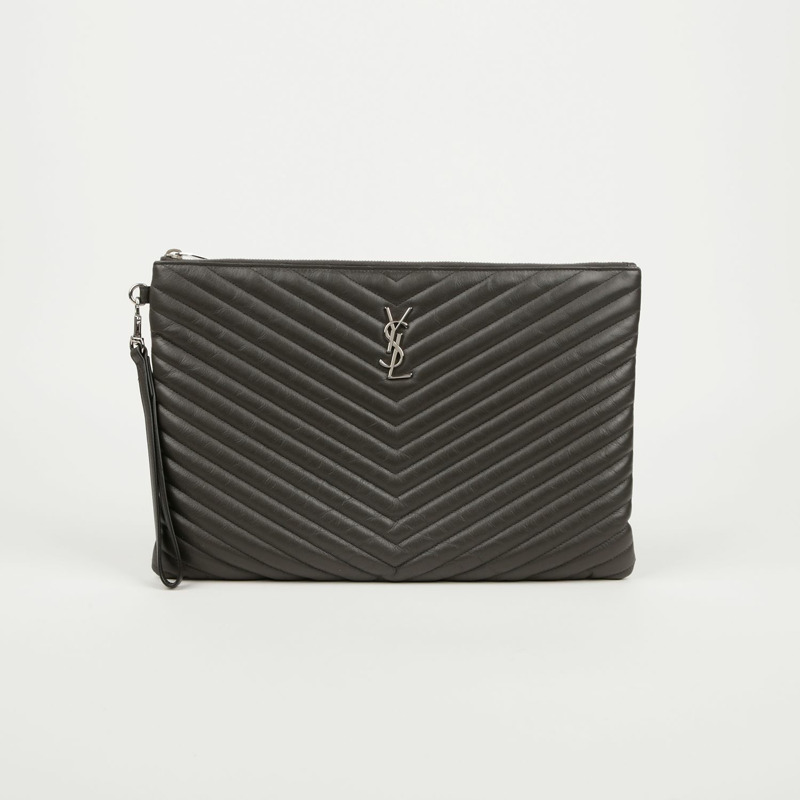 SAINT LAURENT Monogram 資料夾手拿包 440222-0