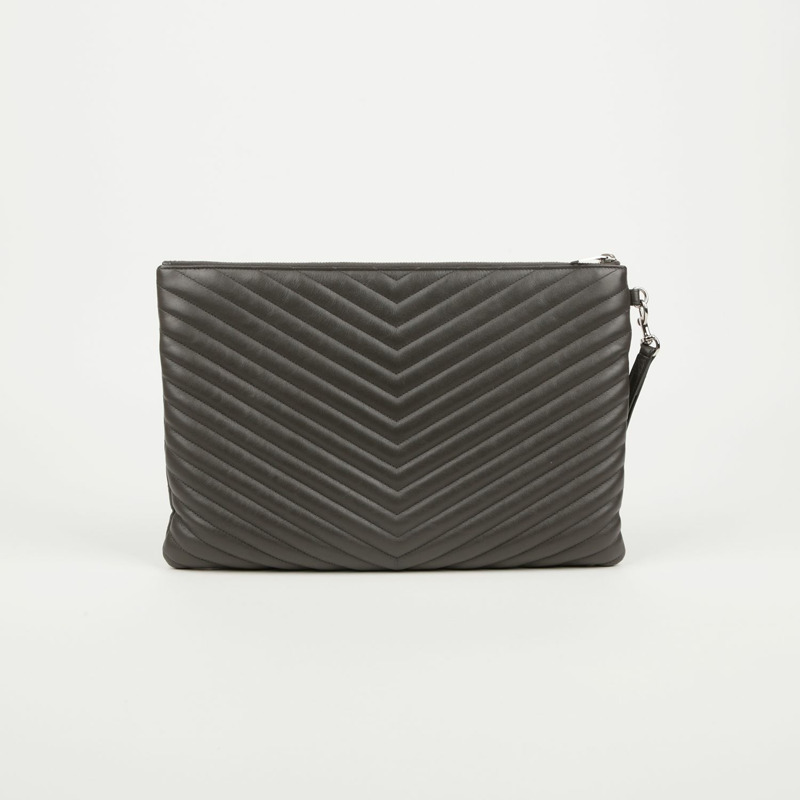 SAINT LAURENT Monogram 資料夾手拿包 440222-1