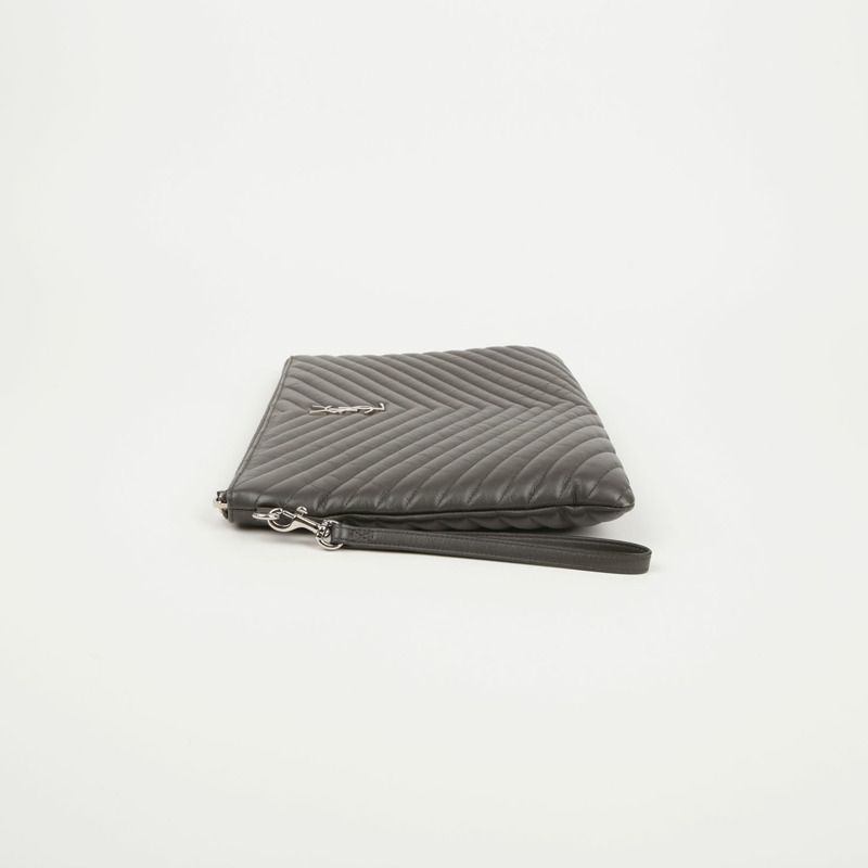 SAINT LAURENT Monogram 資料夾手拿包 440222-2