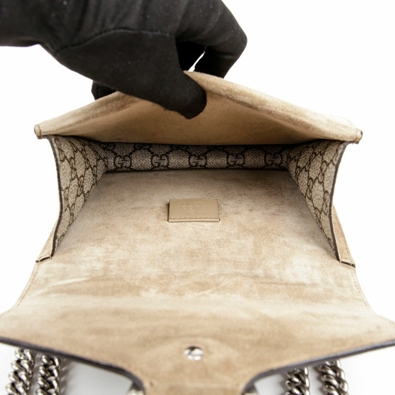 【包稅】GUCCI 狄俄尼索斯迷你鏈條單肩斜背包-7