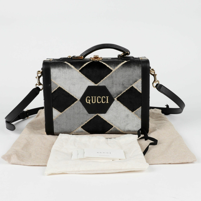 GUCCI Savoy 化妝包手提單肩包-0