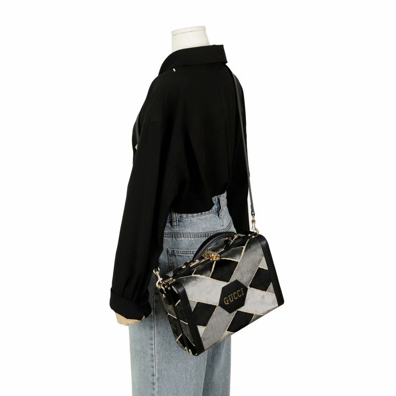 【包稅】GUCCI Savoy 美妝手提單肩包-9