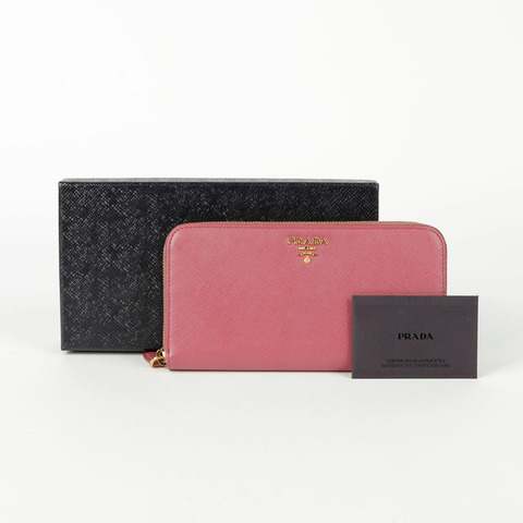 PRADA 圓形錢包