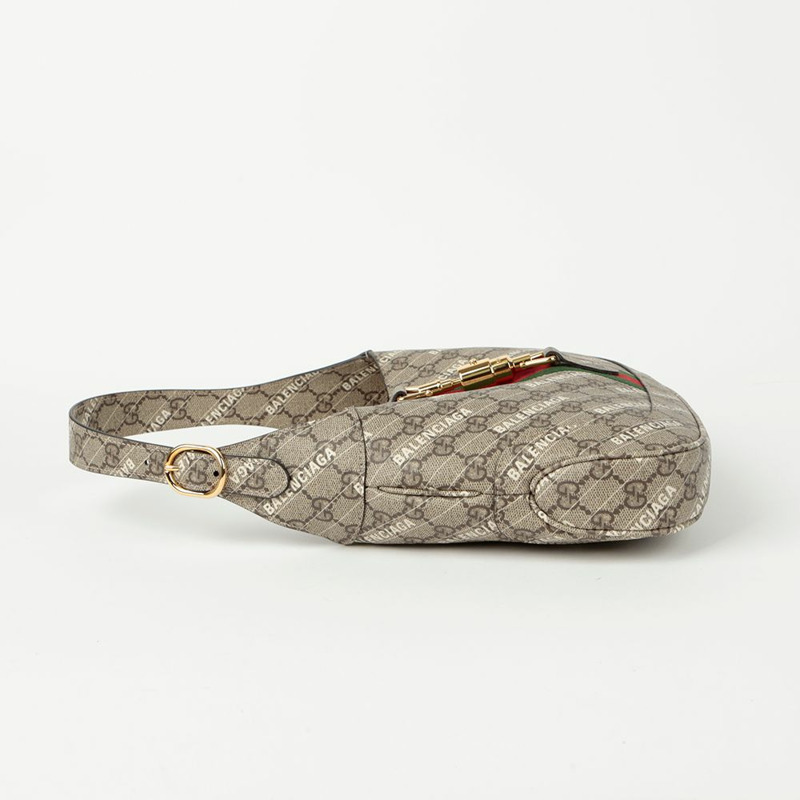 GUCCI Hacker Project Jackie 1961 小號 Hobo 肩背包-4