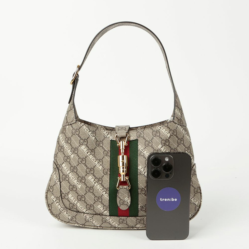 GUCCI Hacker Project Jackie 1961 小號 Hobo 肩背包-6
