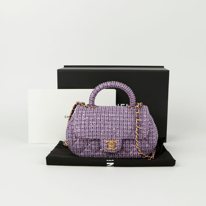 【包稅】CHANEL CC Logo 小號單肩手提包-0