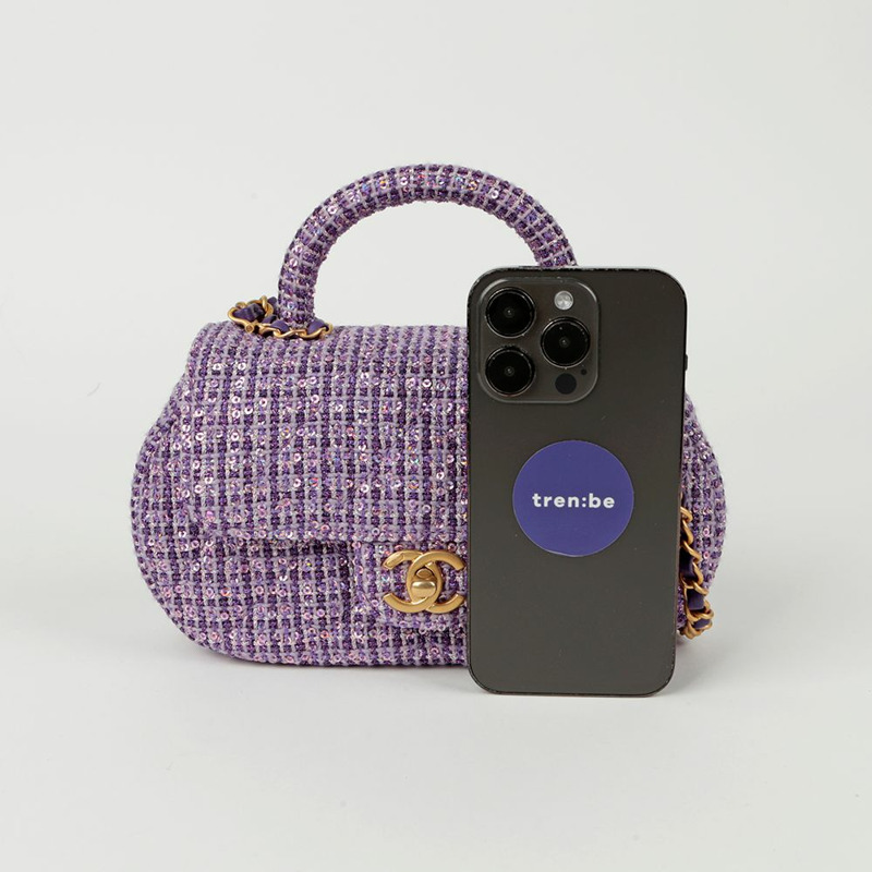 【包稅】CHANEL CC Logo 小號單肩手提包-6