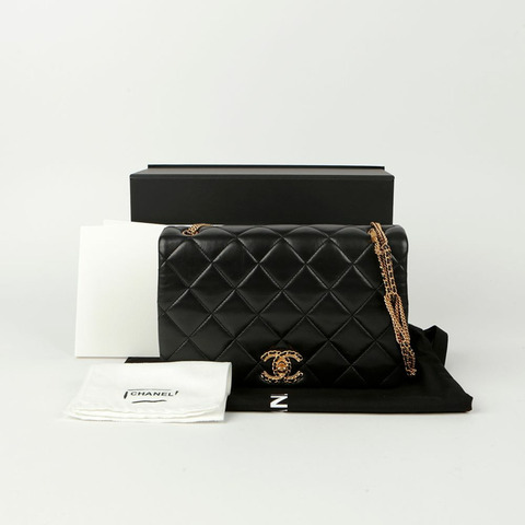 CHANEL 翻蓋鏈條單肩包