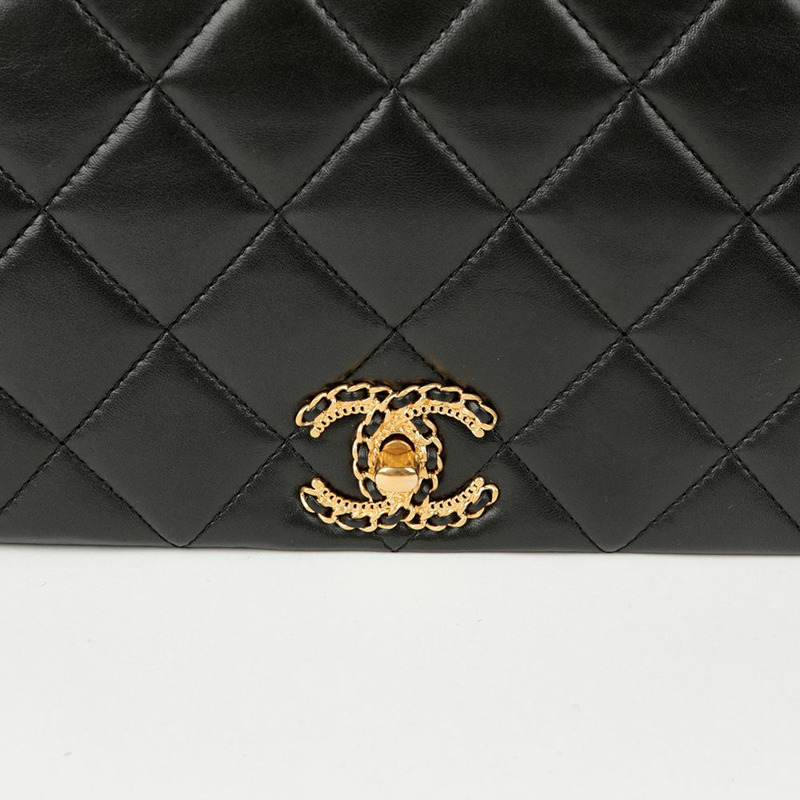 CHANEL 翻蓋鏈條單肩包-2