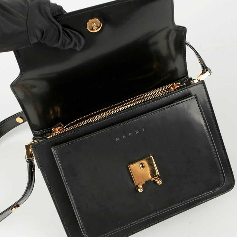 MARNI Trunk 中單肩斜背包-7