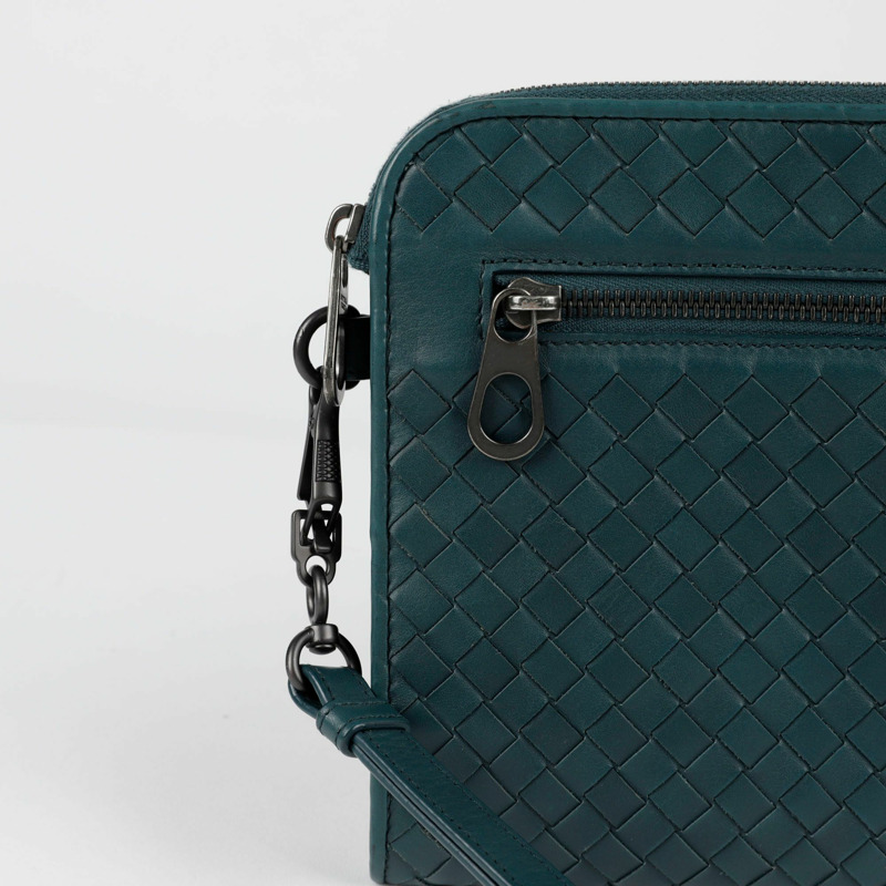 BOTTEGA VENETA Intrecciato 編織帶文件手拿包-1