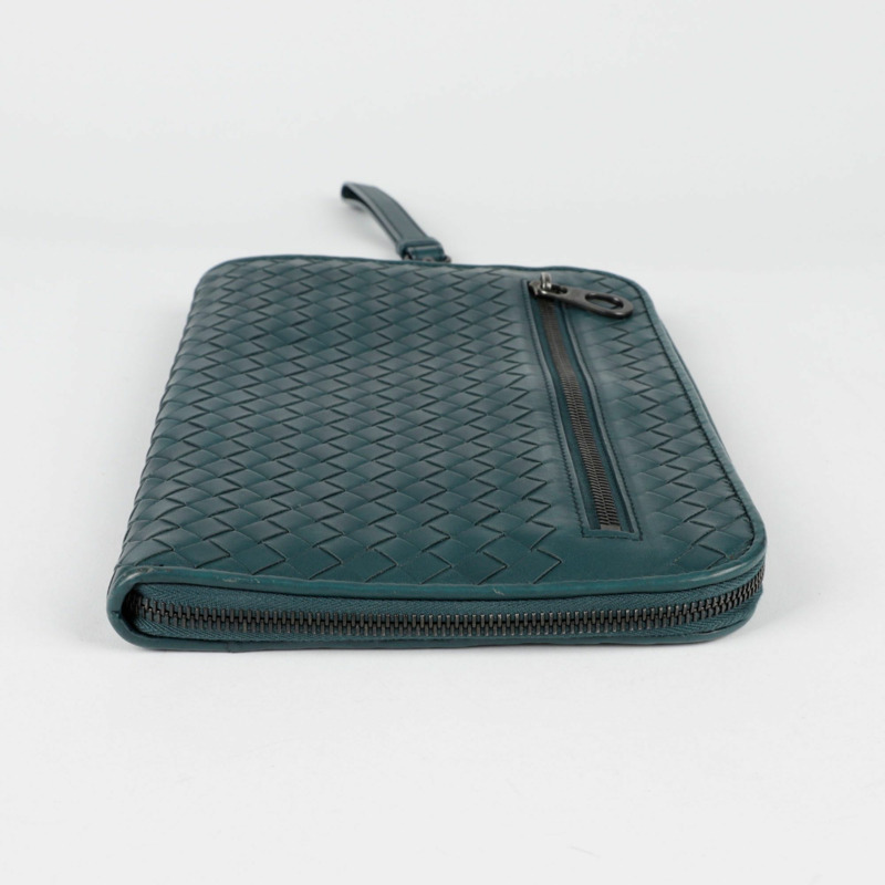BOTTEGA VENETA Intrecciato 編織帶文件手拿包-6