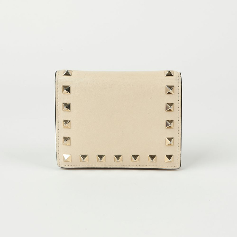 VALENTINO Rockstud 雙折皮夾 2P0R39-1