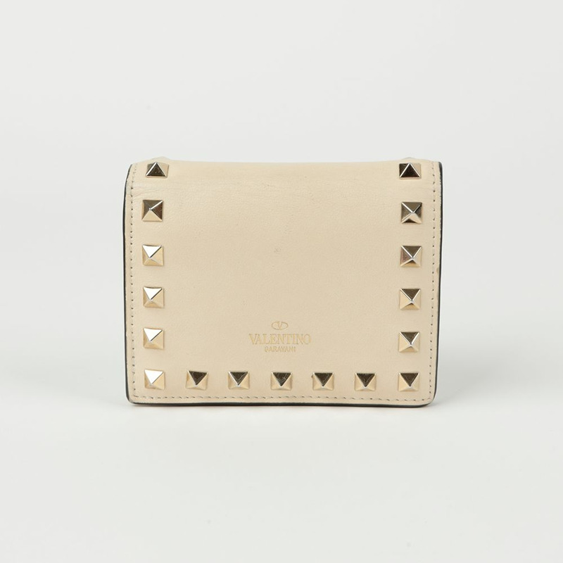 VALENTINO Rockstud 雙折皮夾 2P0R39-2
