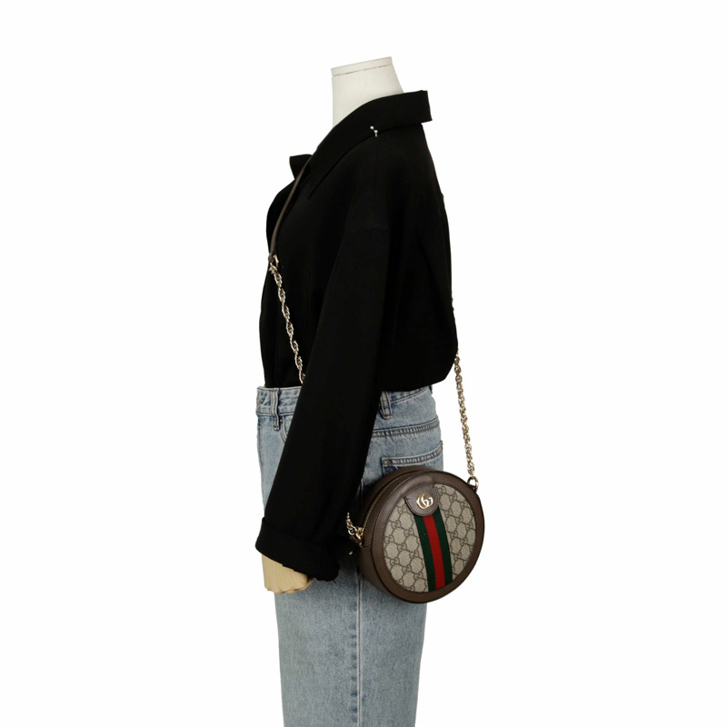 【包稅】GUCCI Ophidia迷你圓肩斜背包-8