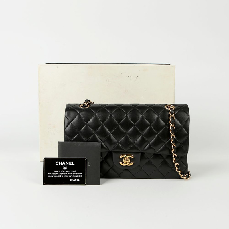 CHANEL 經典中型鏈條單肩包 A01112-0