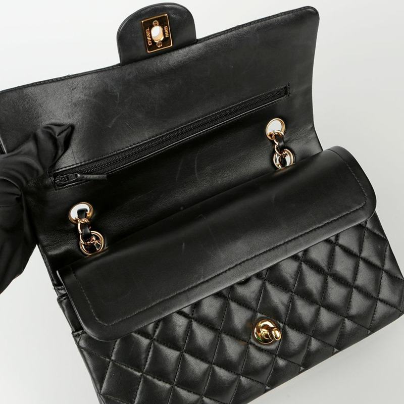 CHANEL 經典中型鏈條單肩包 A01112-15
