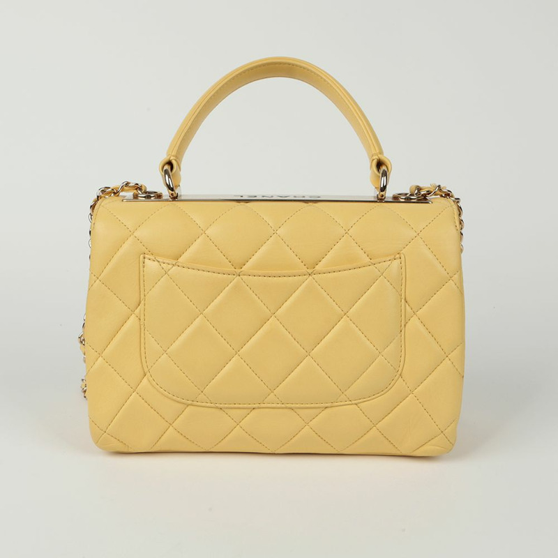 CHANEL 時尚 CC 頂部手柄小號托特單肩包 A92236-3