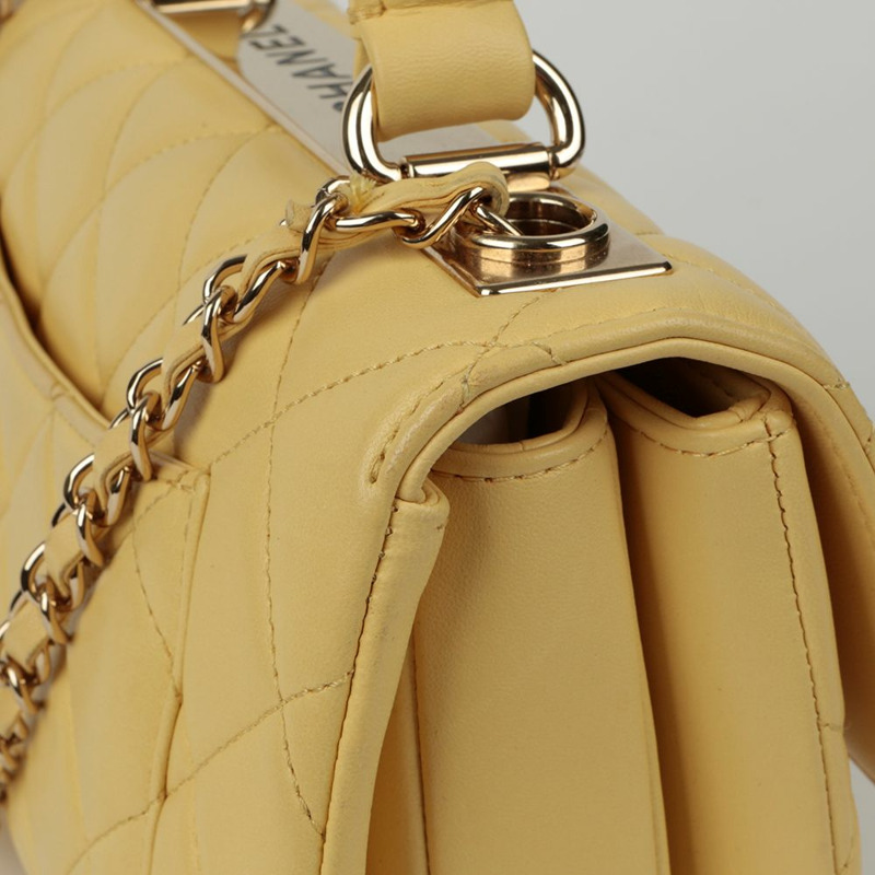 CHANEL 時尚 CC 頂部手柄小號托特單肩包 A92236-5