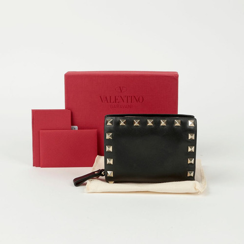 VALENTINO Rockstud 雙折錢包