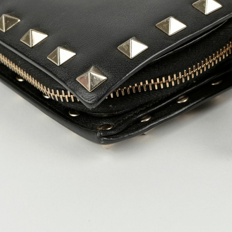 VALENTINO Rockstud 雙折錢包-5
