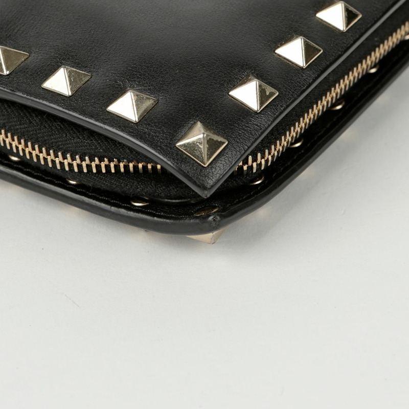 VALENTINO Rockstud 雙折錢包-6
