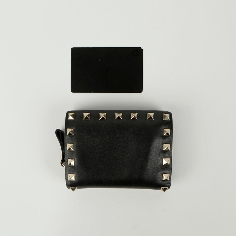VALENTINO Rockstud 雙折錢包-9