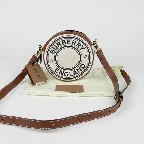 BURBERRY Louis 圓形肩斜背包
