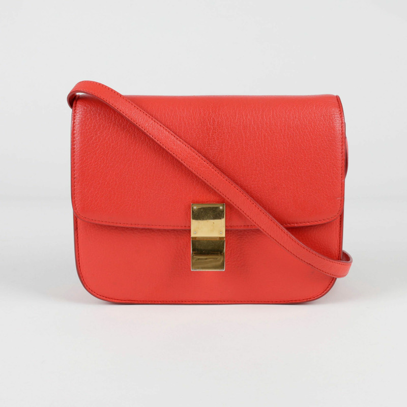 CELINE Classic Box 中型單肩包-0