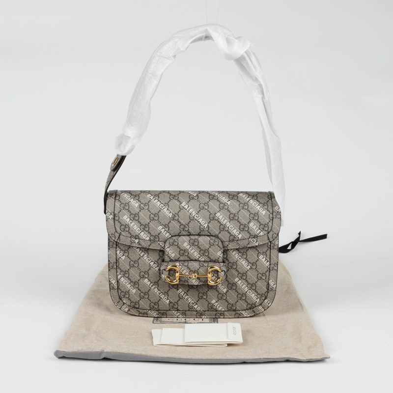 GUCCI Horsebit 1955 Hacker Project 小號肩斜背包 602204-0