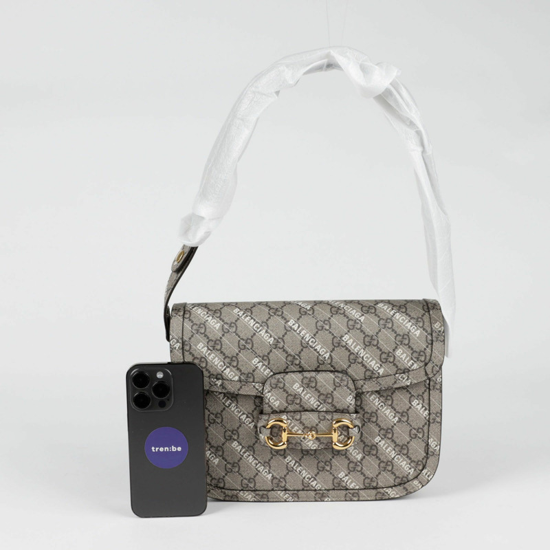 GUCCI Horsebit 1955 Hacker Project 小號肩斜背包 602204-6