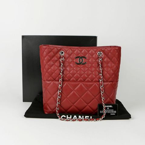 CHANEL Inbusiness Shopper 鏈條單肩包