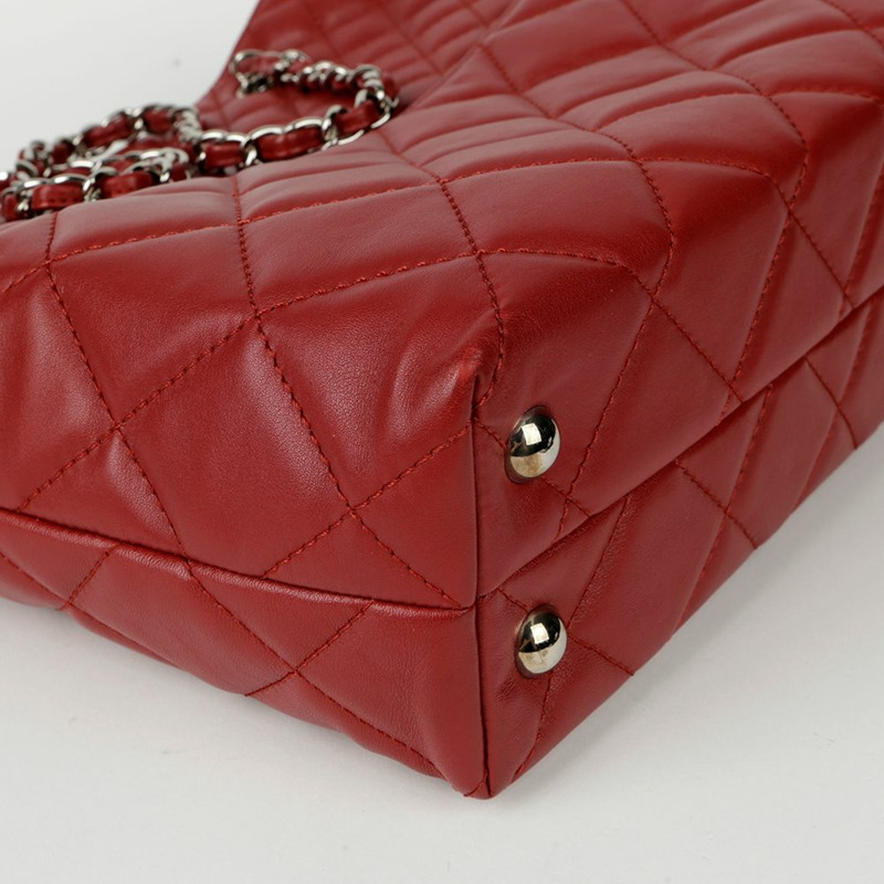 CHANEL Inbusiness Shopper 鏈條單肩包-8